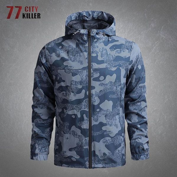 men's jackets camouflage printed hooded jacket mens fashion casual thin breathable windproof coats male outdoor sports loose big size, Black;brown
men's jackets camouflage printed hooded jacket mens fashion casual thin breathable windproof coats male outdoor sports loose big size, Black;brown