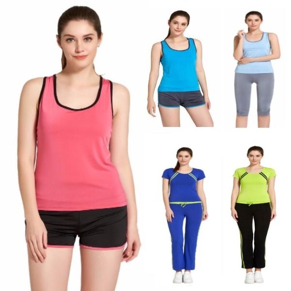 yoga outfits women sports running set cropped short leggings fitness gym training clothing workout sportswear suit, White;red
yoga outfits women sports running set cropped short leggings fitness gym training clothing workout sportswear suit, White;red