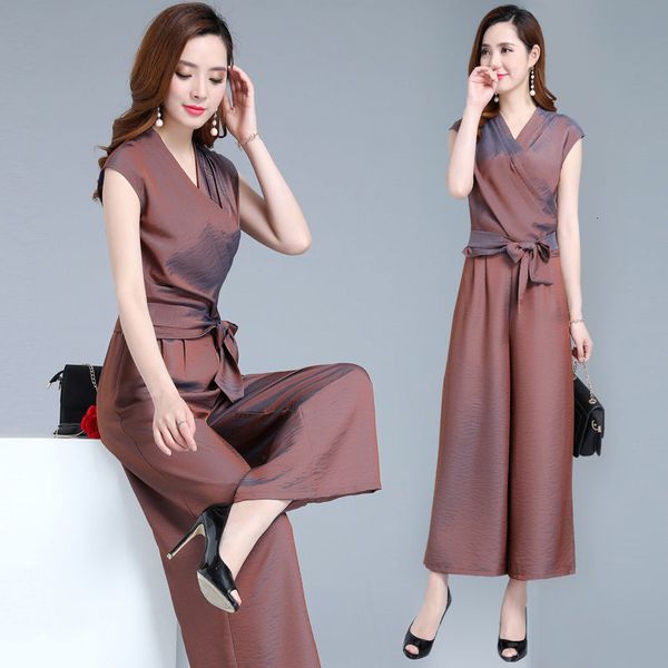 short ladies casual temperament fashion wide leg two suit parts office will see elastic waistband shirt pants define k248 7vbd, White;black
short ladies casual temperament fashion wide leg two suit parts office will see elastic waistband shirt pants define k248 7vbd, White;black