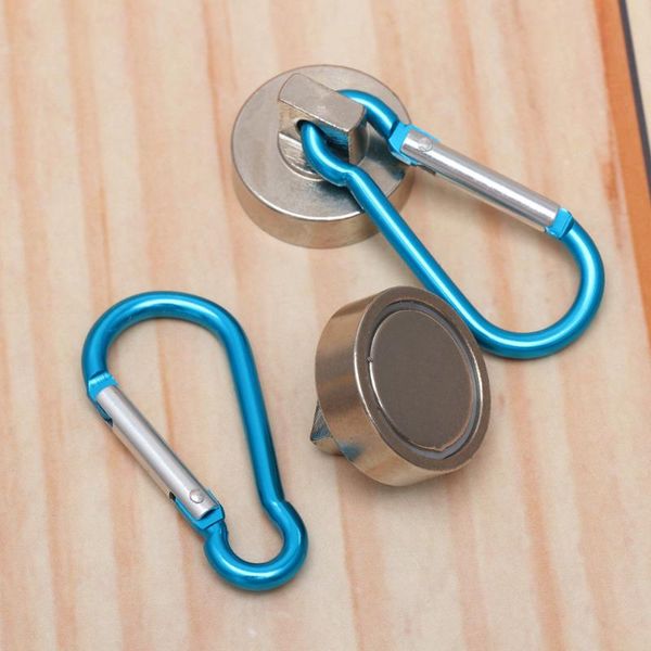 hooks & rails 2 pcs magnetic 22kg heavy duty magnet with swiveling carabiner snap hook for indoor/outdoor hanging bag kitchen gar
hooks & rails 2 pcs magnetic 22kg heavy duty magnet with swiveling carabiner snap hook for indoor/outdoor hanging bag kitchen gar