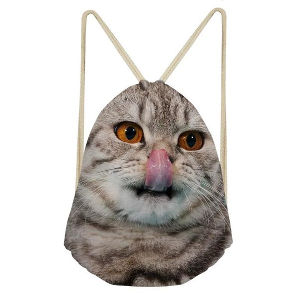 backpack women shopping bags storage bag student school animal cat print drawstring 41*34cm girls boys book
backpack women shopping bags storage bag student school animal cat print drawstring 41*34cm girls boys book