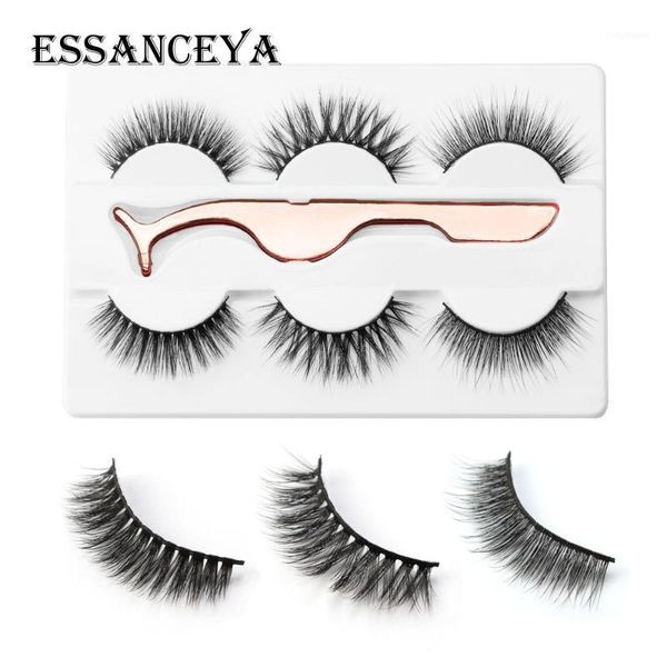3 pairs soft false eyelashes fake lashes with tweezer long makeup extension eyelash 3d mink for beauty1
3 pairs soft false eyelashes fake lashes with tweezer long makeup extension eyelash 3d mink for beauty1