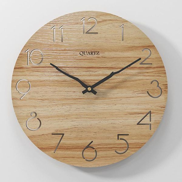 nordic wooden wall clock 12 inch silent mechanism quiet clockwork clocks for indoor/outdoor home decor living room
nordic wooden wall clock 12 inch silent mechanism quiet clockwork clocks for indoor/outdoor home decor living room