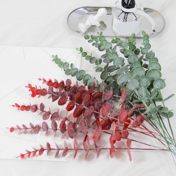 1pcs artificial eucalyptus plants plastic green red fake for flower arrangement natural home decor decorative flowers & wreaths
1pcs artificial eucalyptus plants plastic green red fake for flower arrangement natural home decor decorative flowers & wreaths