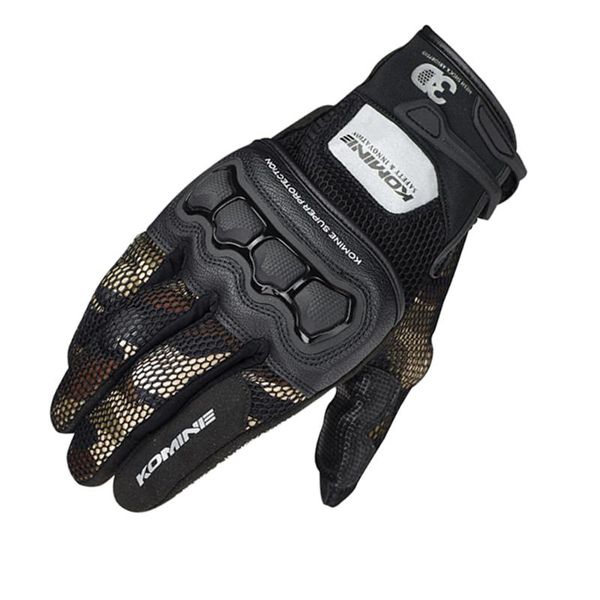 sports gloves komine gk 215 3d mesh technology riding camo motocross downhill bike summer, Black
sports gloves komine gk 215 3d mesh technology riding camo motocross downhill bike summer, Black