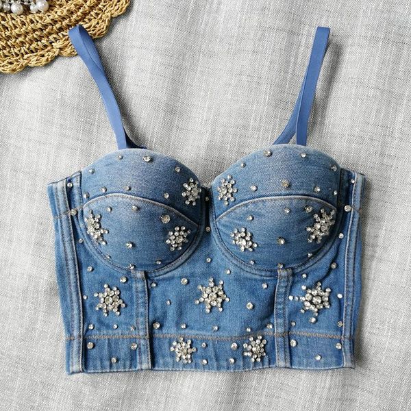 bustiers & corsets t905 wholesale 2021 slim hip-hop short shiny diamond tank denim bustier crop for women, Black;white
bustiers & corsets t905 wholesale 2021 slim hip-hop short shiny diamond tank denim bustier crop for women, Black;white