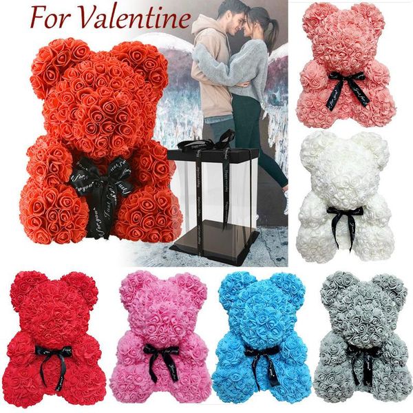 7color rose bear heart flower gift for girlfriend birthday wedding home decor artificial valentine's day gifts 23/37cm decorative flowe
7color rose bear heart flower gift for girlfriend birthday wedding home decor artificial valentine's day gifts 23/37cm decorative flowe