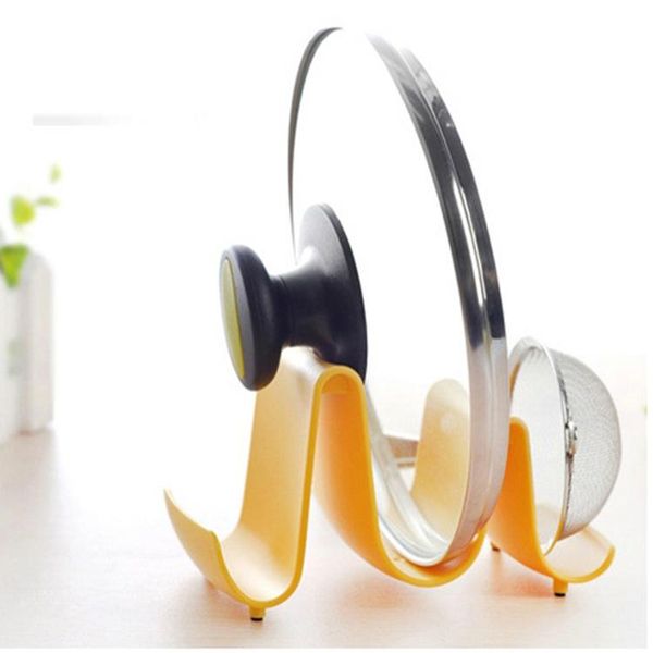 hooks & rails multifunctional kitchen pot lid rack wave shelf creative storage supplies
hooks & rails multifunctional kitchen pot lid rack wave shelf creative storage supplies
