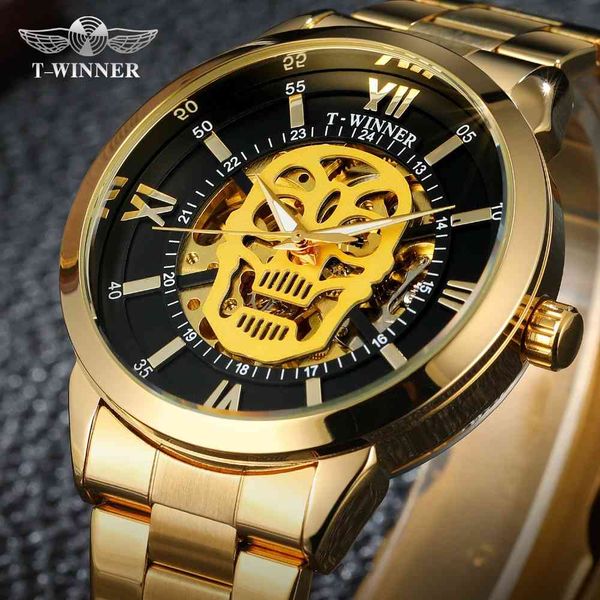 winner men fashion sport design watch mens skeleton automatic mechanical watches rome number stainless steel wristwatches 210517, Slivery;brown
winner men fashion sport design watch mens skeleton automatic mechanical watches rome number stainless steel wristwatches 210517, Slivery;brown