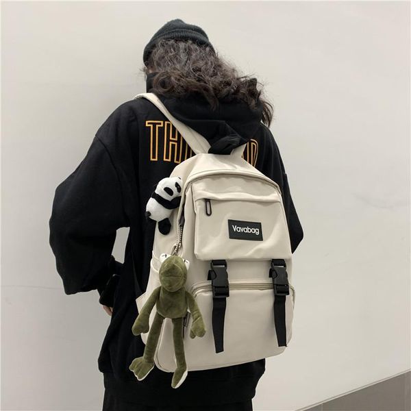 backpack 2021 spring product korean lapmale solid color nylon casual school bag simple letter student travel female
backpack 2021 spring product korean lapmale solid color nylon casual school bag simple letter student travel female