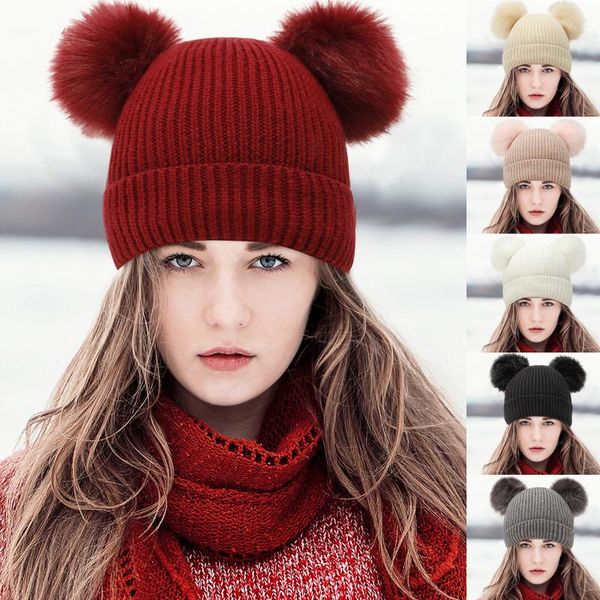 beanie/skull caps fashion women's hat kawaii cute pompom hats women solid color knitted skullies autumn winter warm beanies chapeau, Blue;gray
beanie/skull caps fashion women's hat kawaii cute pompom hats women solid color knitted skullies autumn winter warm beanies chapeau, Blue;gray