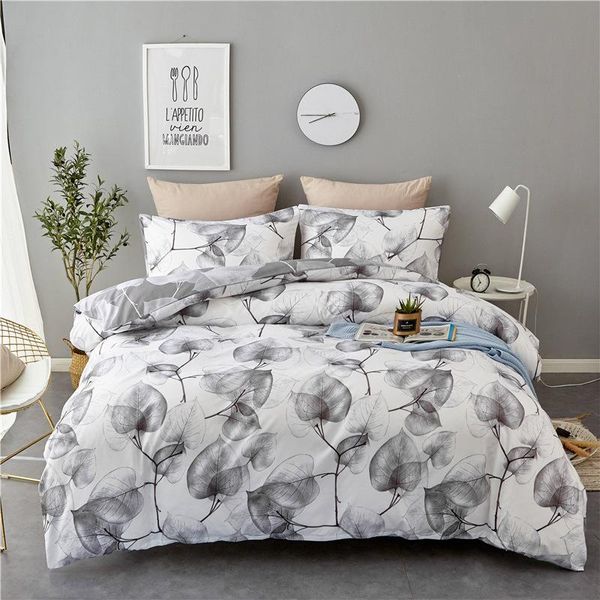 bedding sets 2/3 pieces black and white leaves set modern plants duvet cover single double king bed quilt pillowcase(no sheets)
bedding sets 2/3 pieces black and white leaves set modern plants duvet cover single double king bed quilt pillowcase(no sheets)