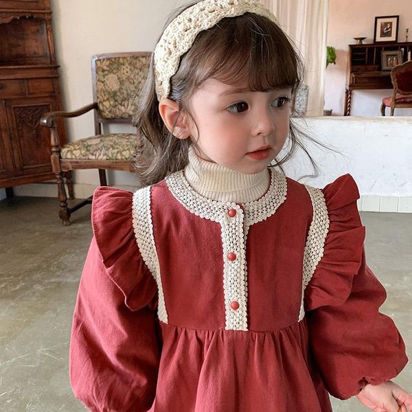 princess kids dress spring summer baby girls bottoming children clothes special occasion long sleeve girl's dresses, Red;yellow
princess kids dress spring summer baby girls bottoming children clothes special occasion long sleeve girl's dresses, Red;yellow