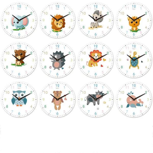 wall clocks cartoon clock creative children's room animal cute simple mute baby bedroom fashion art home decor 50q178
wall clocks cartoon clock creative children's room animal cute simple mute baby bedroom fashion art home decor 50q178
