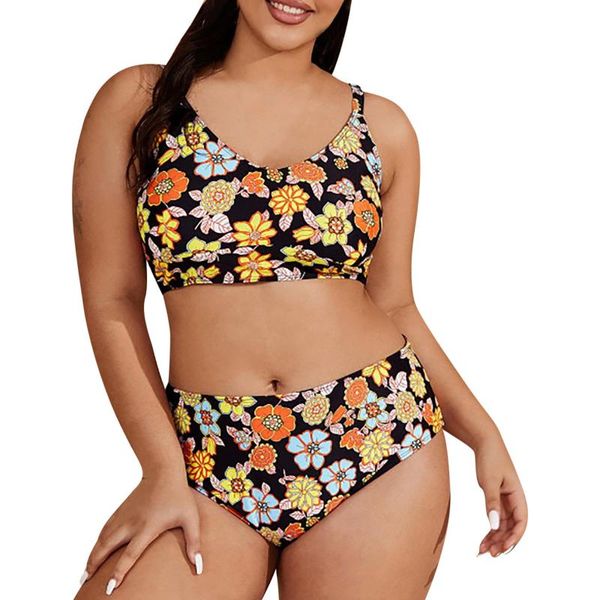 ladies women plus size two-piece bikini printing swimwear swimsuit beachwear set beach suit summer style women's, White;black
ladies women plus size two-piece bikini printing swimwear swimsuit beachwear set beach suit summer style women's, White;black