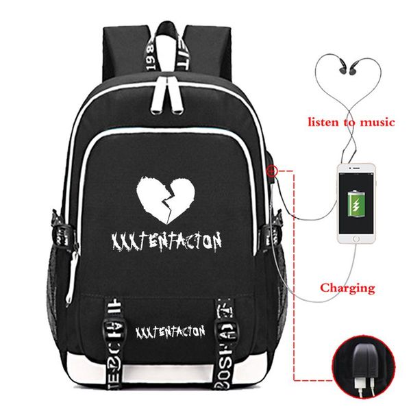 backpack xxxtentacion usb charge school bags students boys girls rucksack teenager computer anti-theft lapback pack travel bagpack
backpack xxxtentacion usb charge school bags students boys girls rucksack teenager computer anti-theft lapback pack travel bagpack