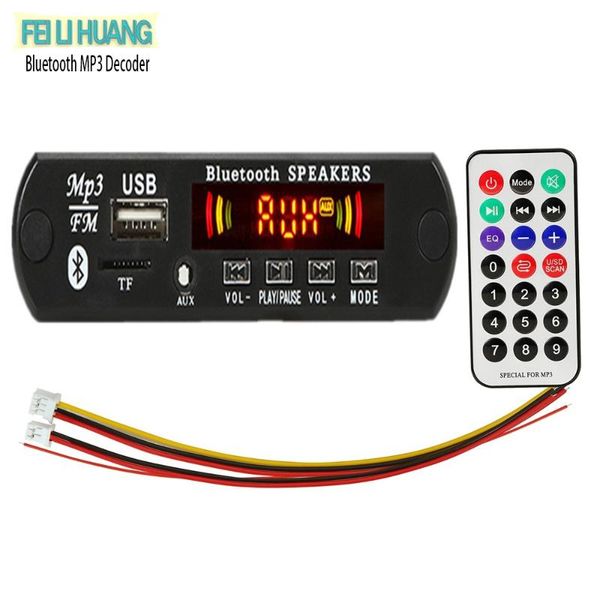 5v/12v usb fm aux radio mp3 decoder board module led car player bluetooth integrated remote control & mp4 players
5v/12v usb fm aux radio mp3 decoder board module led car player bluetooth integrated remote control & mp4 players