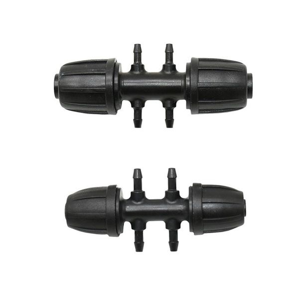 watering equipments garden 8/11 16mm to 3/5 hose 4-way connector water splitter barbed double way irrigation screw lock nut 25pcs
watering equipments garden 8/11 16mm to 3/5 hose 4-way connector water splitter barbed double way irrigation screw lock nut 25pcs
