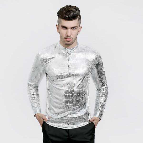 fashion mens casual shirts slim fit full sleeve stand collar shirt for men snake print pullover men's, White;black
fashion mens casual shirts slim fit full sleeve stand collar shirt for men snake print pullover men's, White;black