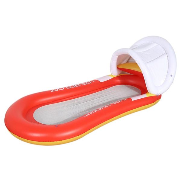 inflatable pvc pool float with canopy swimming lounger floating hammock raft floats & tubes
inflatable pvc pool float with canopy swimming lounger floating hammock raft floats & tubes