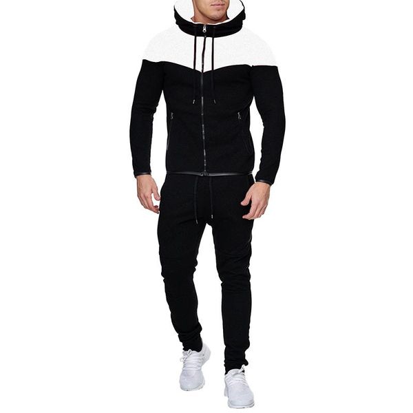 men's tracksuits men joggers sweatshirts sporting fleece 2021 gyms spring jacket + pants casual track suit sportswear fitness, Gray
men's tracksuits men joggers sweatshirts sporting fleece 2021 gyms spring jacket + pants casual track suit sportswear fitness, Gray