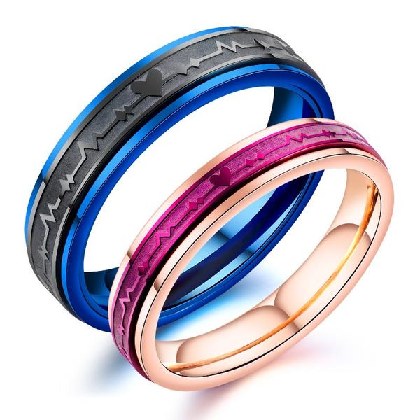 cluster rings wedding jewelry 316l stainless steel for women men gift anniversary forever love rose gold color ecg name couple, Golden;silver
cluster rings wedding jewelry 316l stainless steel for women men gift anniversary forever love rose gold color ecg name couple, Golden;silver