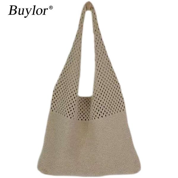 evening bags buylor retro hollow women shoulder bag simple casual knitted female handbag large capacity summer beach vest
evening bags buylor retro hollow women shoulder bag simple casual knitted female handbag large capacity summer beach vest