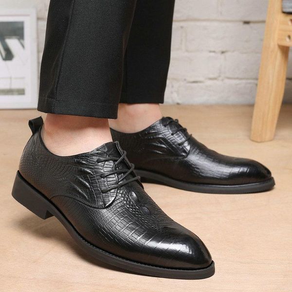 dress shoes 2021 men formal business brogue luxury men's crocodile male casual genuine leather wedding party loafers, Black
dress shoes 2021 men formal business brogue luxury men's crocodile male casual genuine leather wedding party loafers, Black