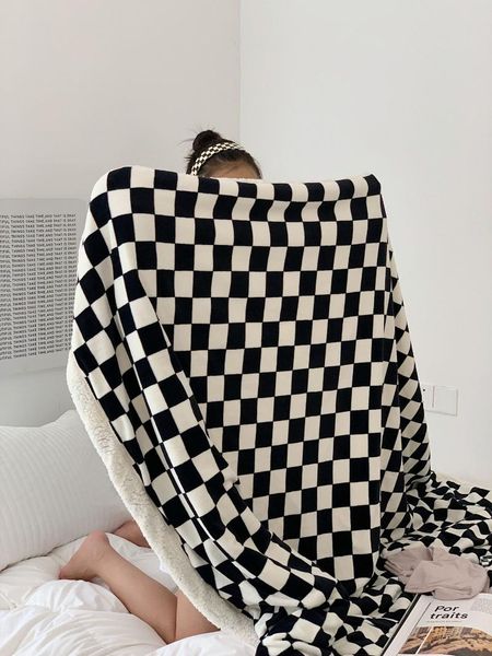 blankets ins style chessboard grid milk fiber berber fleece blanket cover autumn and winter single double comforter for beds
blankets ins style chessboard grid milk fiber berber fleece blanket cover autumn and winter single double comforter for beds