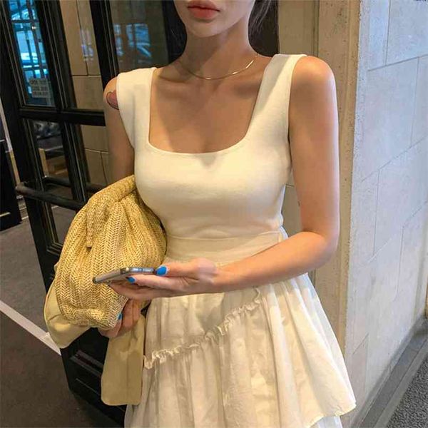 halter bandage women solid cotton underwear tank vest summer womens camisole sleeveless slim skinny 210423, White
halter bandage women solid cotton underwear tank vest summer womens camisole sleeveless slim skinny 210423, White