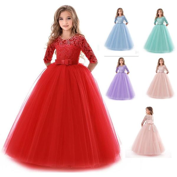 girl's dresses summer dress girls party long vestido children kids clothes teen lace flower communion for wedding prom gown, Red;yellow
girl's dresses summer dress girls party long vestido children kids clothes teen lace flower communion for wedding prom gown, Red;yellow