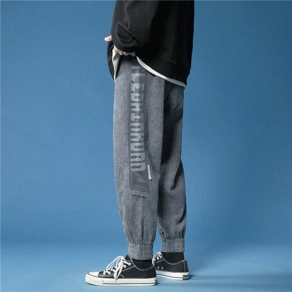 men's pants 2021 streetwear joggers spring fashion ankle-length harem hip hop casual trousers corduroy baggy mens, Black
men's pants 2021 streetwear joggers spring fashion ankle-length harem hip hop casual trousers corduroy baggy mens, Black