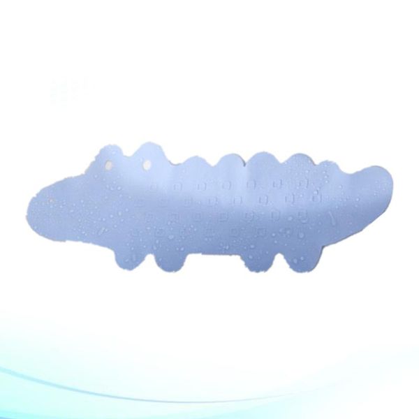 non-slip bath mat cartoon alligator shape bathtub with suction cups for children kids blue mats
non-slip bath mat cartoon alligator shape bathtub with suction cups for children kids blue mats