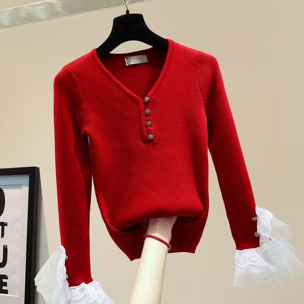 women's sweaters lace stretch bottoming shirt 2021 winter slim fit mesh stitching long sleeves sweater female knit shirts women, White;black
women's sweaters lace stretch bottoming shirt 2021 winter slim fit mesh stitching long sleeves sweater female knit shirts women, White;black