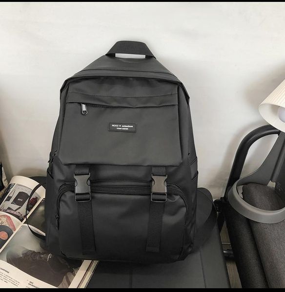 men's tooling style casual campus student school bag high fashion travel backpack
men's tooling style casual campus student school bag high fashion travel backpack