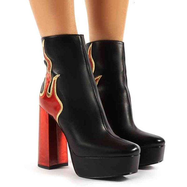 boots perixir flame platform block heeled ankle ablaze black high women comfortable shoes in winter 75gb
boots perixir flame platform block heeled ankle ablaze black high women comfortable shoes in winter 75gb
