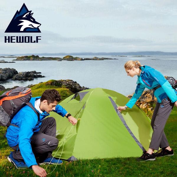hewolf outdoor camping tent double layer ultralight 2 persons four seasons waterproof breathable winter hike tents and shelters
hewolf outdoor camping tent double layer ultralight 2 persons four seasons waterproof breathable winter hike tents and shelters