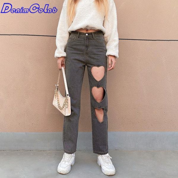 women's jeans denimcolab fashion heart hole straight pants for women gray high waist casual ladies loose trousers denim, Blue
women's jeans denimcolab fashion heart hole straight pants for women gray high waist casual ladies loose trousers denim, Blue