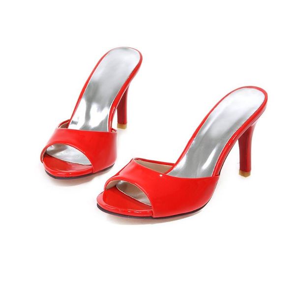 big size 34-43 summer fashion women solid sweet heels sandals 2 colors slippers, Black
big size 34-43 summer fashion women solid sweet heels sandals 2 colors slippers, Black