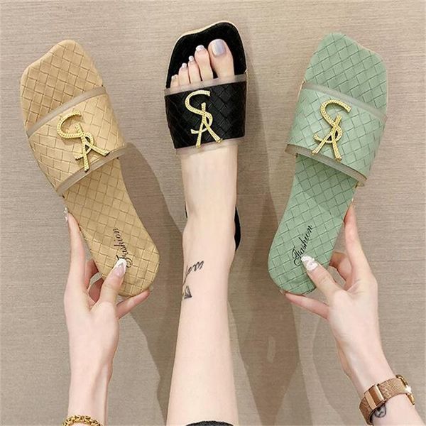slippers women's fashion summer beach flat sandals ladies anti-slip leisure shoes zapatillas femeninas flip flops, Black
slippers women's fashion summer beach flat sandals ladies anti-slip leisure shoes zapatillas femeninas flip flops, Black