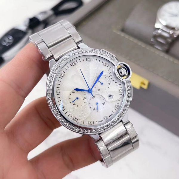diamond bezel mens watches sports luxury watch 42mm chronograph satch quartz wristwatches brand stainless steel band for men gifts valentine, Slivery;brown
diamond bezel mens watches sports luxury watch 42mm chronograph satch quartz wristwatches brand stainless steel band for men gifts valentine, Slivery;brown