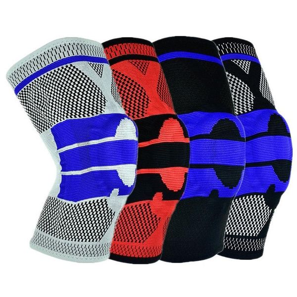 elbow & knee pads 1 pcs basketball fitness running spring support sports silicone badminton, Black;gray
elbow & knee pads 1 pcs basketball fitness running spring support sports silicone badminton, Black;gray