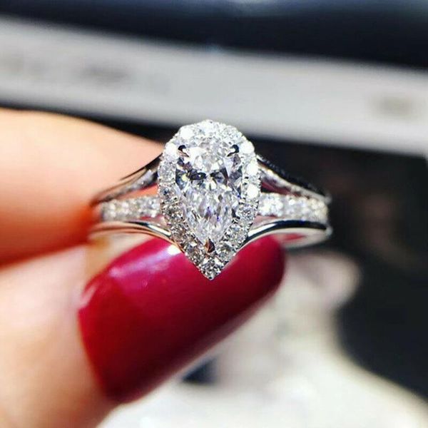 cluster rings luxury large water drop mosaic for women wedding ring zircon lovers couples engagement bride dazzling, Golden;silver
cluster rings luxury large water drop mosaic for women wedding ring zircon lovers couples engagement bride dazzling, Golden;silver
