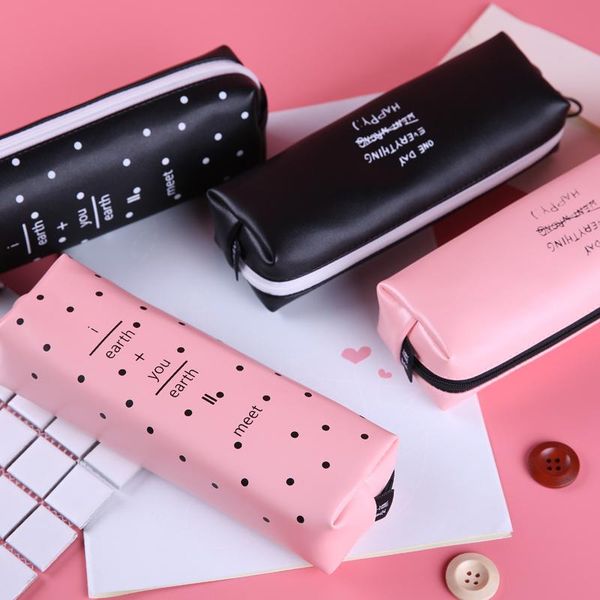 pencil cases kawaii black white pen pencils for bag cute pink case girls school stationery office supplies study tool pencilcase
pencil cases kawaii black white pen pencils for bag cute pink case girls school stationery office supplies study tool pencilcase