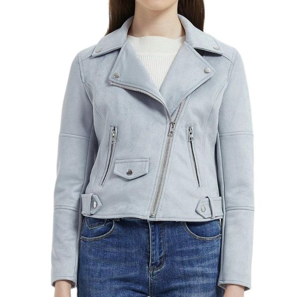 women's leather & faux 2021 autumn winter women motor biker soft suede jackets female casual short red matte streetwear coats clothing, Black
women's leather & faux 2021 autumn winter women motor biker soft suede jackets female casual short red matte streetwear coats clothing, Black