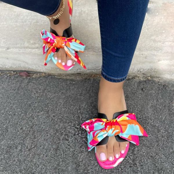 Fashion sexy bow decoration comfortable all-match Roman style open-toed flat-bottomed outdoor beach female slippers, Red
Fashion sexy bow decoration comfortable all-match Roman style open-toed flat-bottomed outdoor beach female slippers, Red