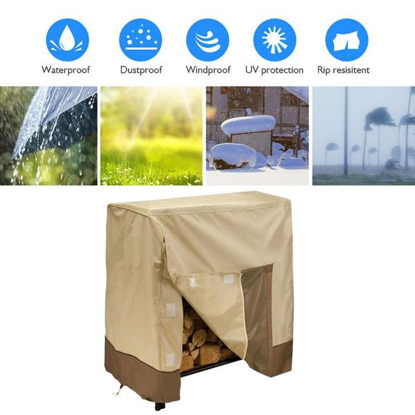 other garden supplies 1pcs log rack cover with carrying bag 4-feet heavy duty waterproof outdoor fire wood protection
other garden supplies 1pcs log rack cover with carrying bag 4-feet heavy duty waterproof outdoor fire wood protection