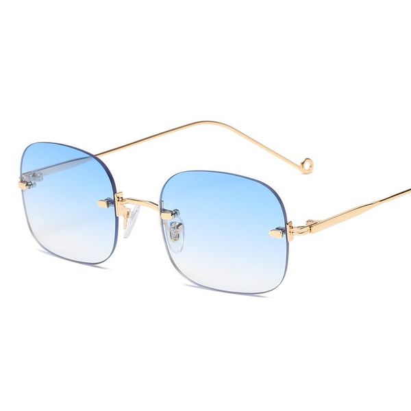 women rimless sunglasses for men small square fashion sun glasses metal shades rectangle eyewear uv400, White;black
women rimless sunglasses for men small square fashion sun glasses metal shades rectangle eyewear uv400, White;black