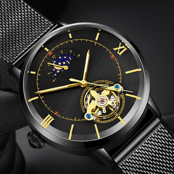 automatic mechanical watch men wrist arc hollow luminous business fashion many styles to choose wristwatches, Slivery;brown
automatic mechanical watch men wrist arc hollow luminous business fashion many styles to choose wristwatches, Slivery;brown