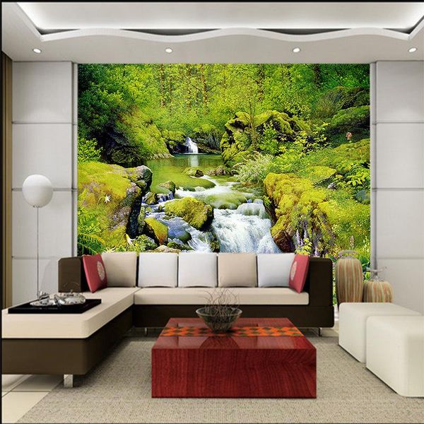 wallpapers 3d customized wallpaper mural modern style landscape painting with mountain water behind tv sofa bed as background in living
wallpapers 3d customized wallpaper mural modern style landscape painting with mountain water behind tv sofa bed as background in living